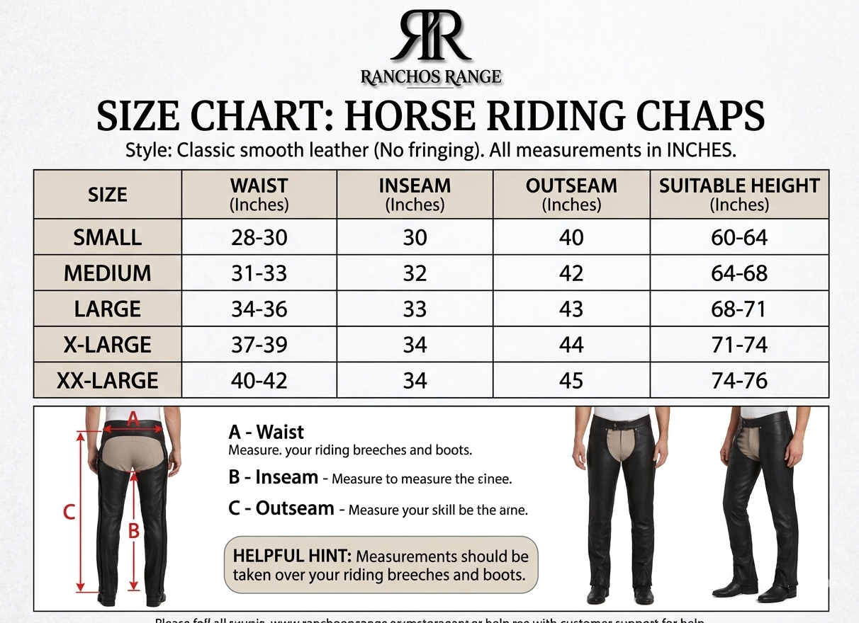 Handcrafted Suede Western Chaps with Utility Pocket and Fringed Detailing