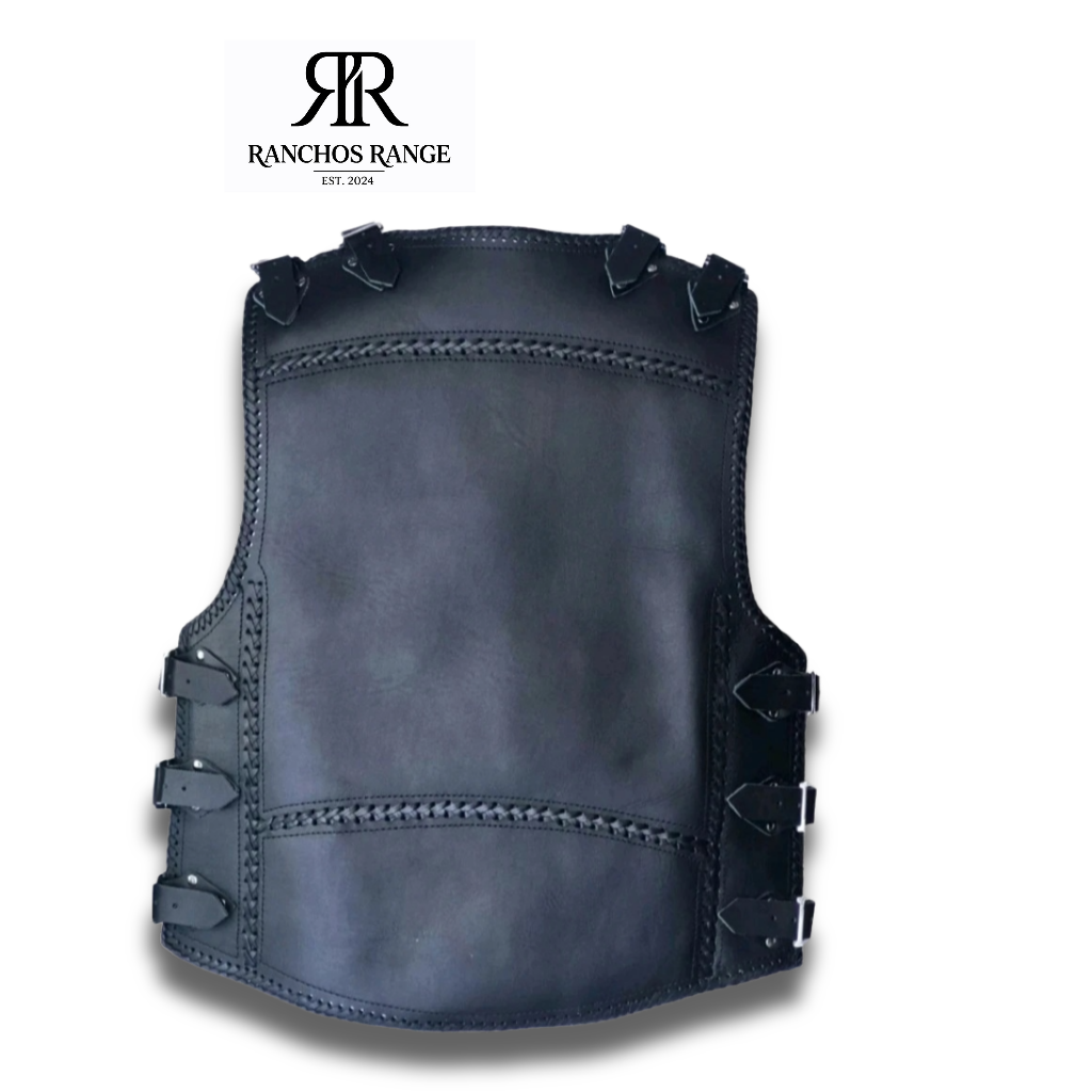 Australian Bikers Gear  COWHIDE Leather Motorcycle Vest Heavy Duty Waistcoat