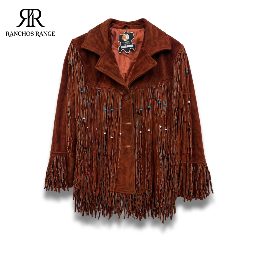 Genuine Leather Western Rodeo Chaps – Premium Suede Trail Riding Gear